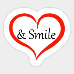 Hearts and Smiles Canada Sticker